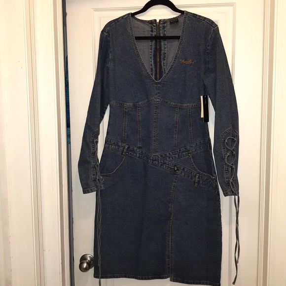 fubu denim dress